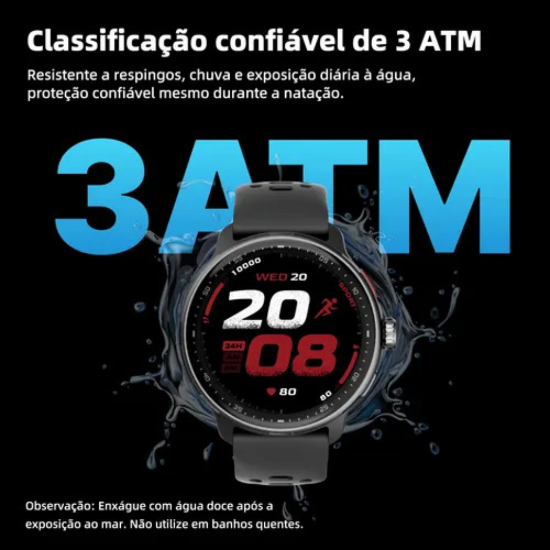 Relógio Inteligente GPS Integrado Com NFC