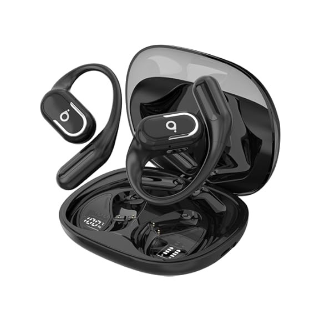 Fones de ouvido com gancho auricular