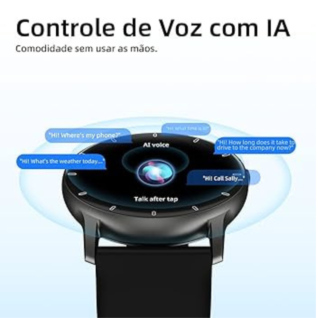 Relógio Inteligente GPS Integrado Com NFC