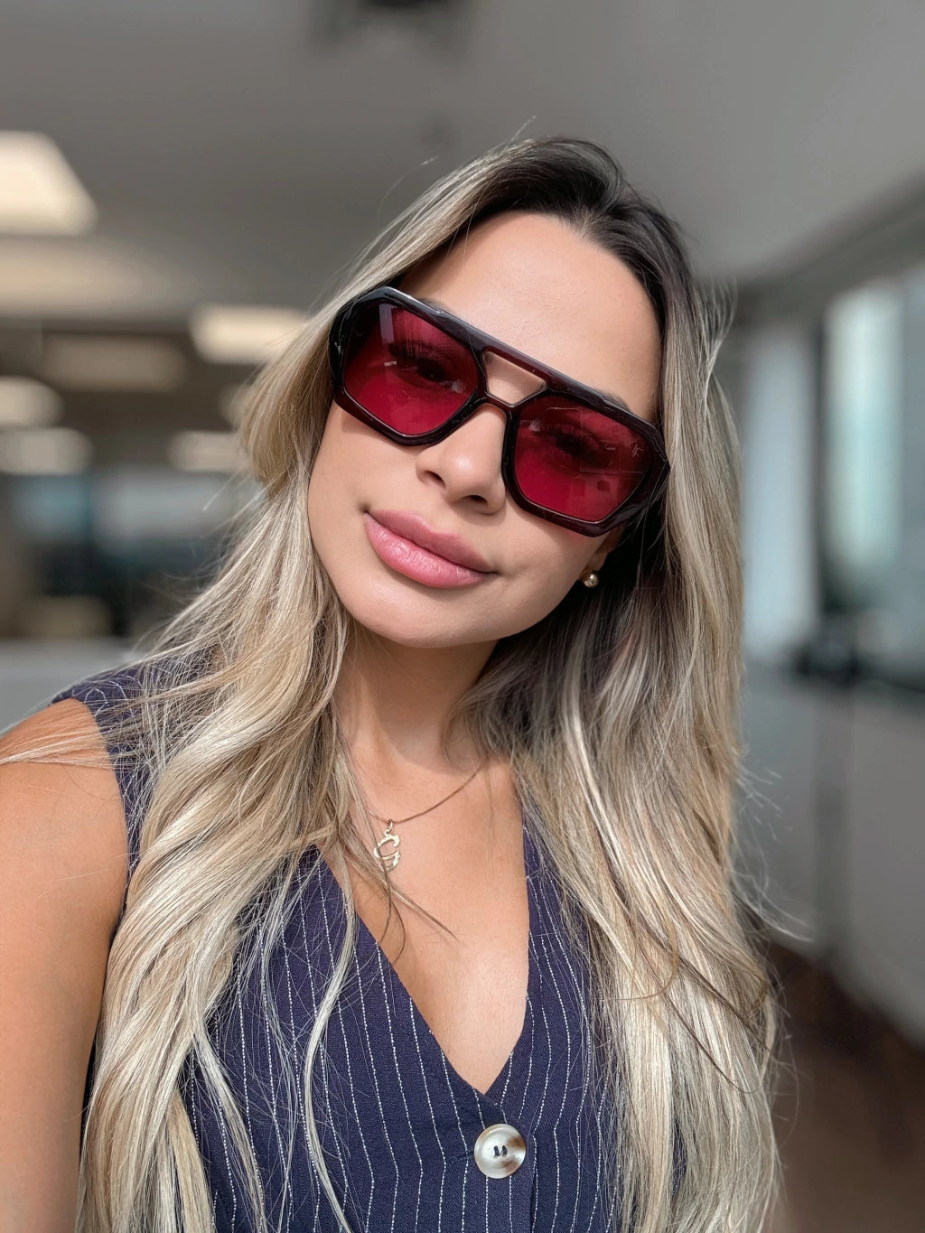 Óculos de Sol Samira Pink